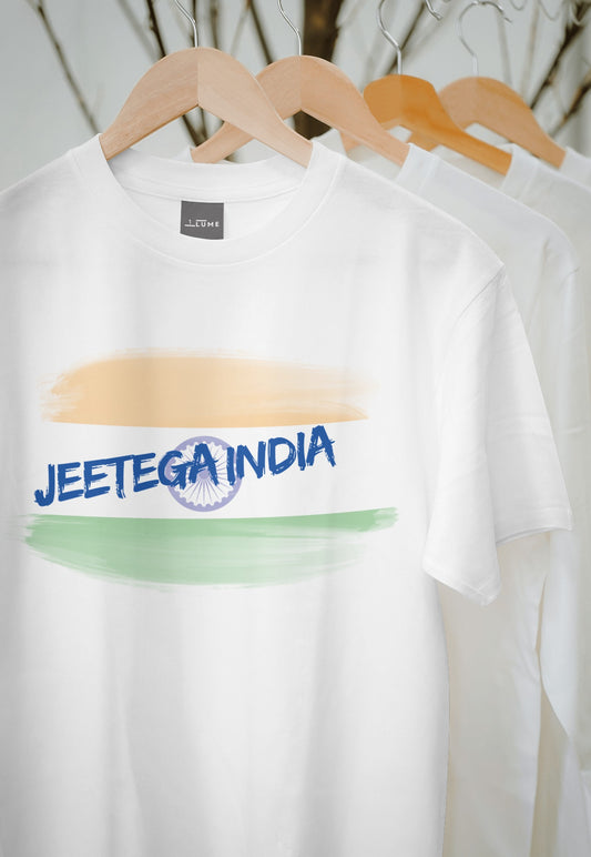 Jeetega India Men Half Sleeve T-shirt